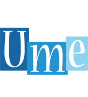 Ume winter logo