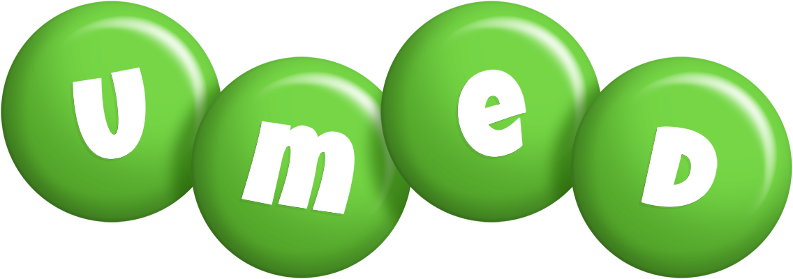 Umed candy-green logo