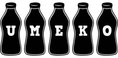 Umeko bottle logo