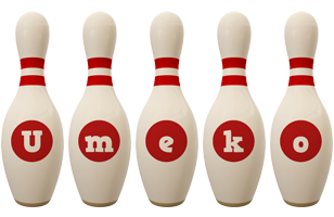 Umeko bowling-pin logo