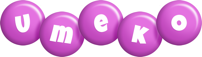 Umeko candy-purple logo