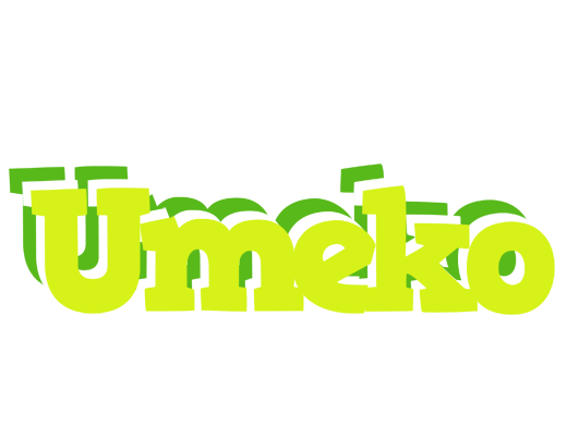 Umeko citrus logo