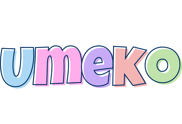 Umeko pastel logo