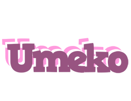 Umeko relaxing logo