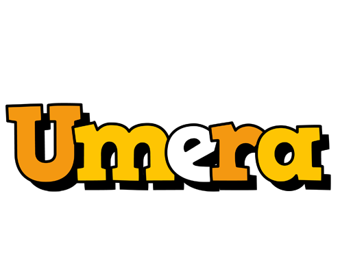 Umera cartoon logo