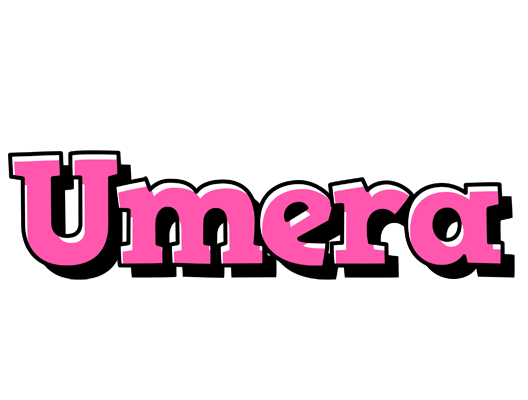 Umera girlish logo