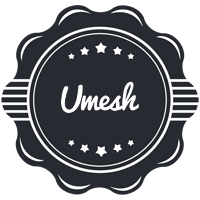 Umesh badge logo