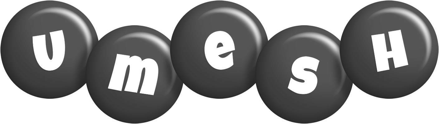 Umesh candy-black logo