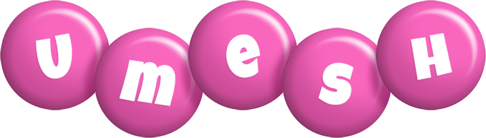 Umesh candy-pink logo