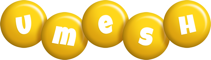 Umesh candy-yellow logo