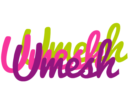 Umesh flowers logo