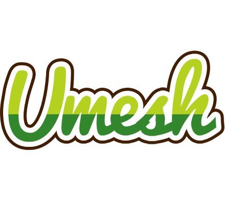 Umesh golfing logo