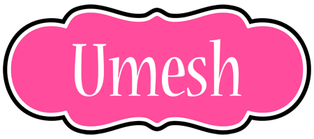 Umesh invitation logo