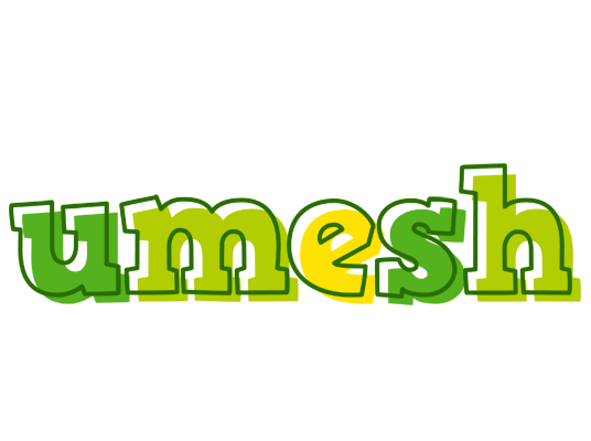 Umesh juice logo