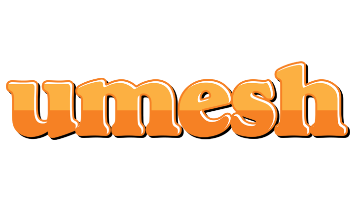Umesh orange logo