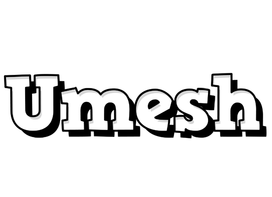 Umesh snowing logo