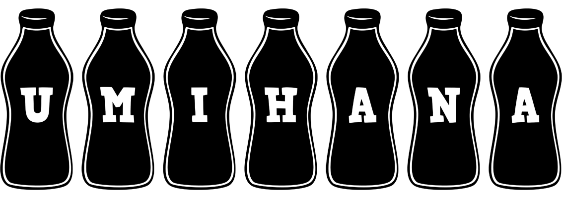 Umihana bottle logo