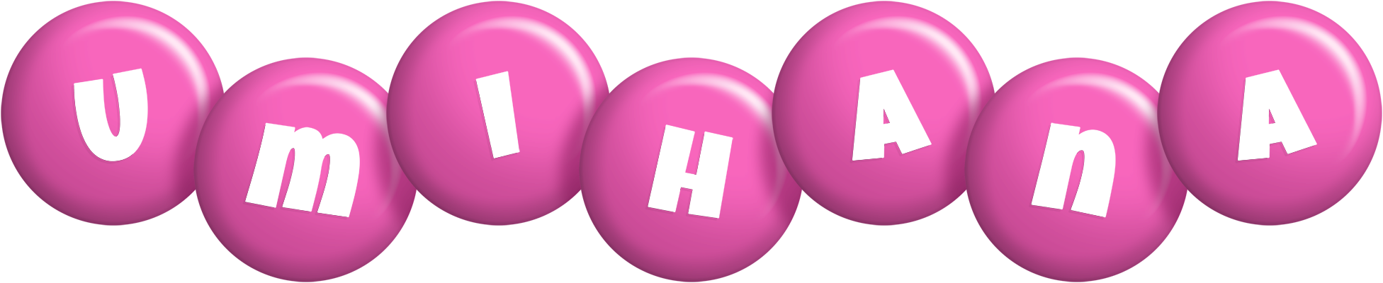 Umihana candy-pink logo