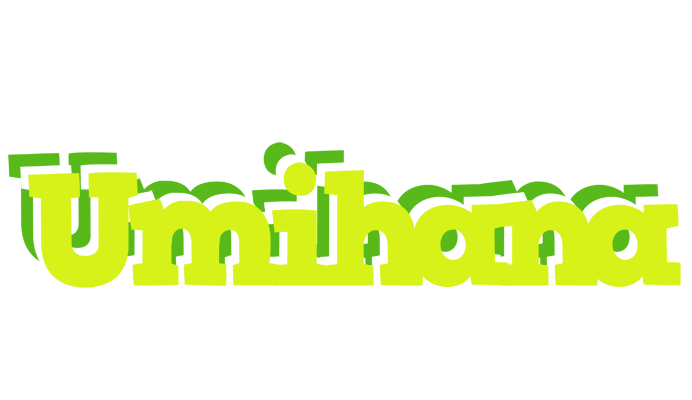 Umihana citrus logo