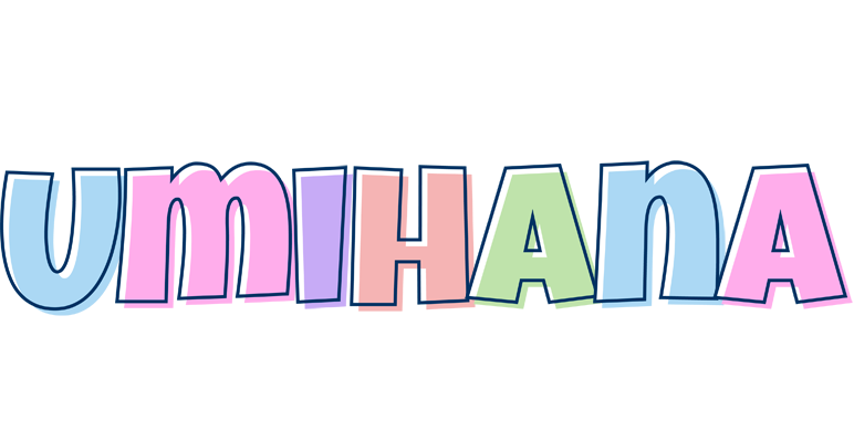 Umihana pastel logo
