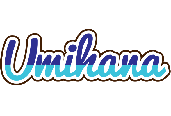Umihana raining logo