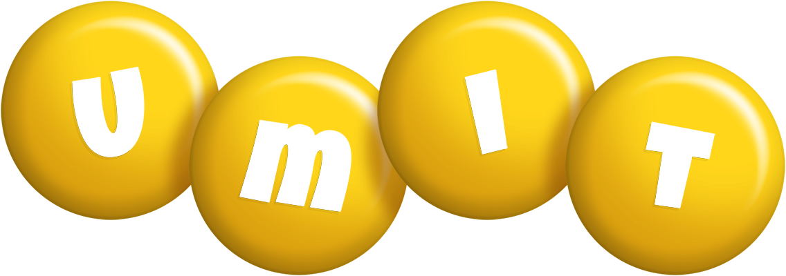 Umit candy-yellow logo