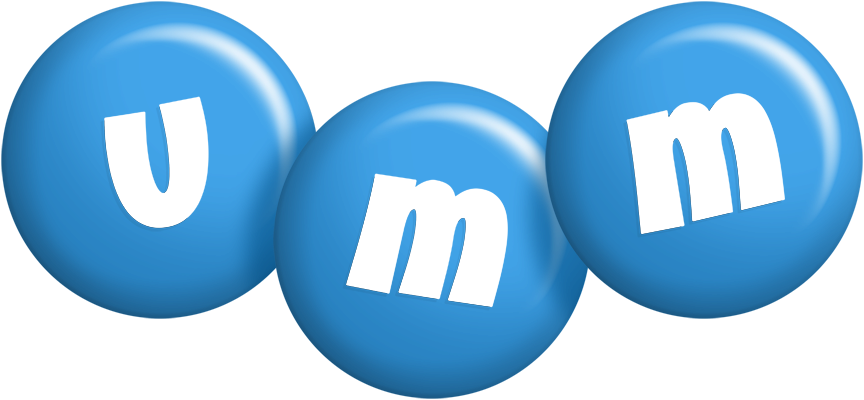 Umm candy-blue logo