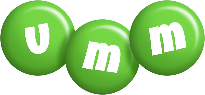 Umm candy-green logo