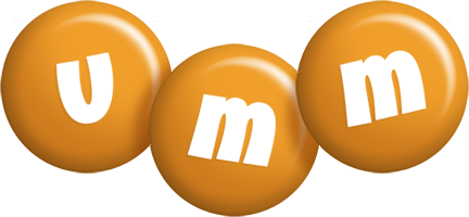 Umm candy-orange logo