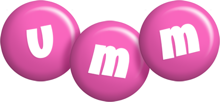 Umm candy-pink logo