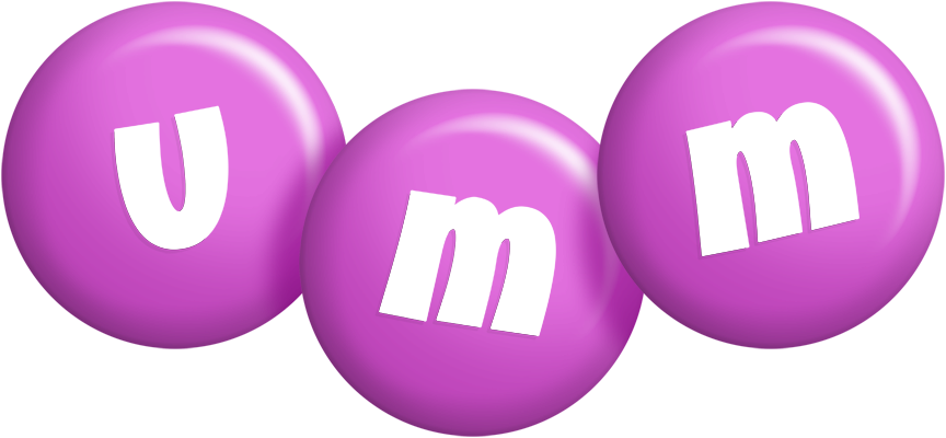 Umm candy-purple logo