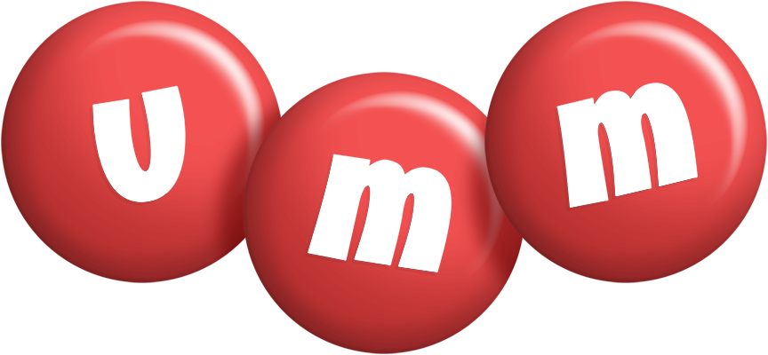 Umm candy-red logo