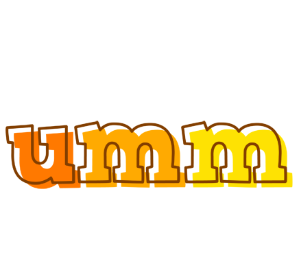 Umm desert logo