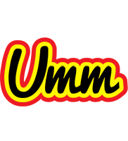 Umm flaming logo