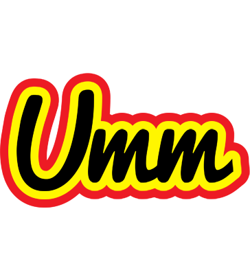 Umm flaming logo