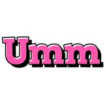 Umm girlish logo