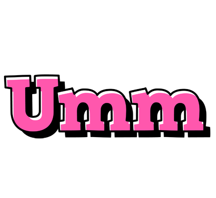 Umm girlish logo