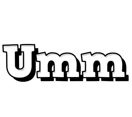 Umm snowing logo