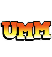 Umm sunset logo