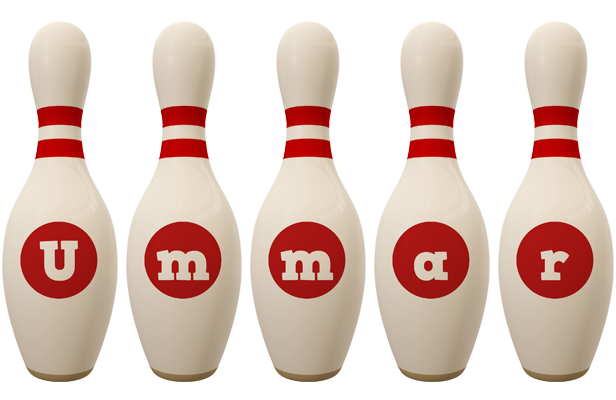 Ummar bowling-pin logo