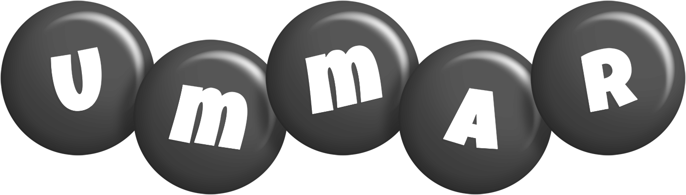 Ummar candy-black logo