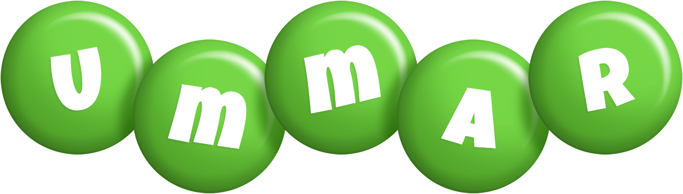 Ummar candy-green logo