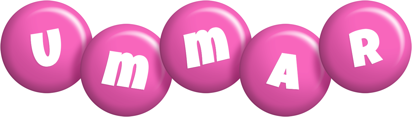 Ummar candy-pink logo