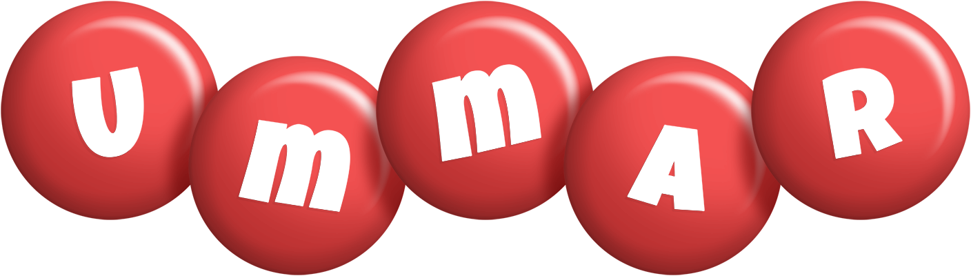 Ummar candy-red logo
