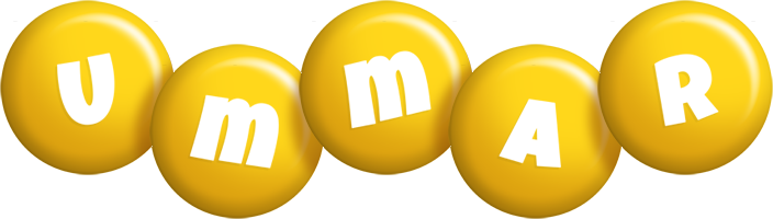 Ummar candy-yellow logo