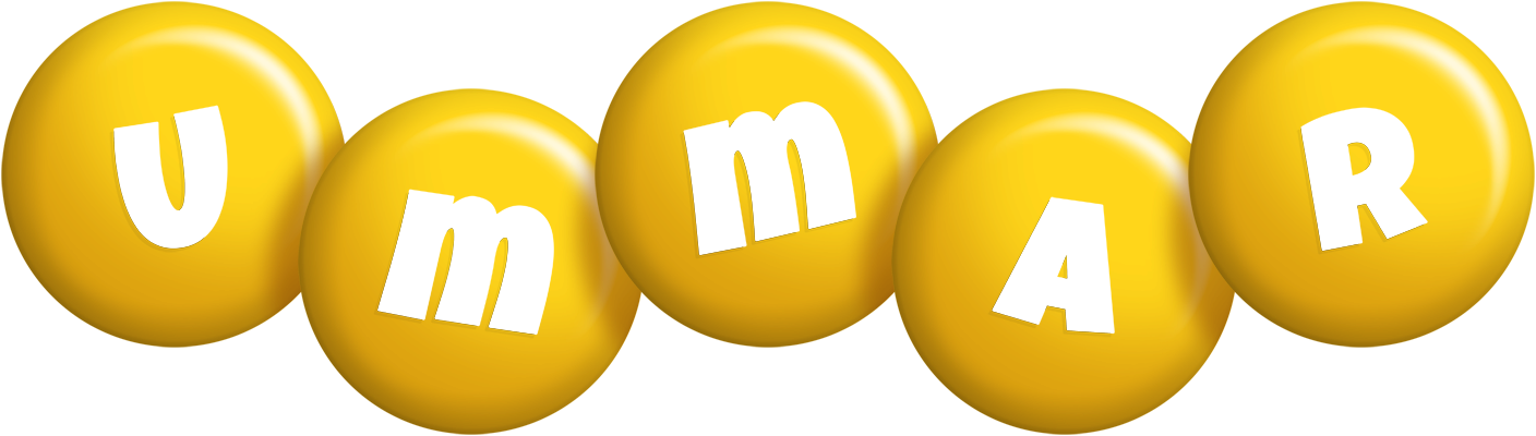 Ummar candy-yellow logo