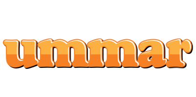 Ummar orange logo