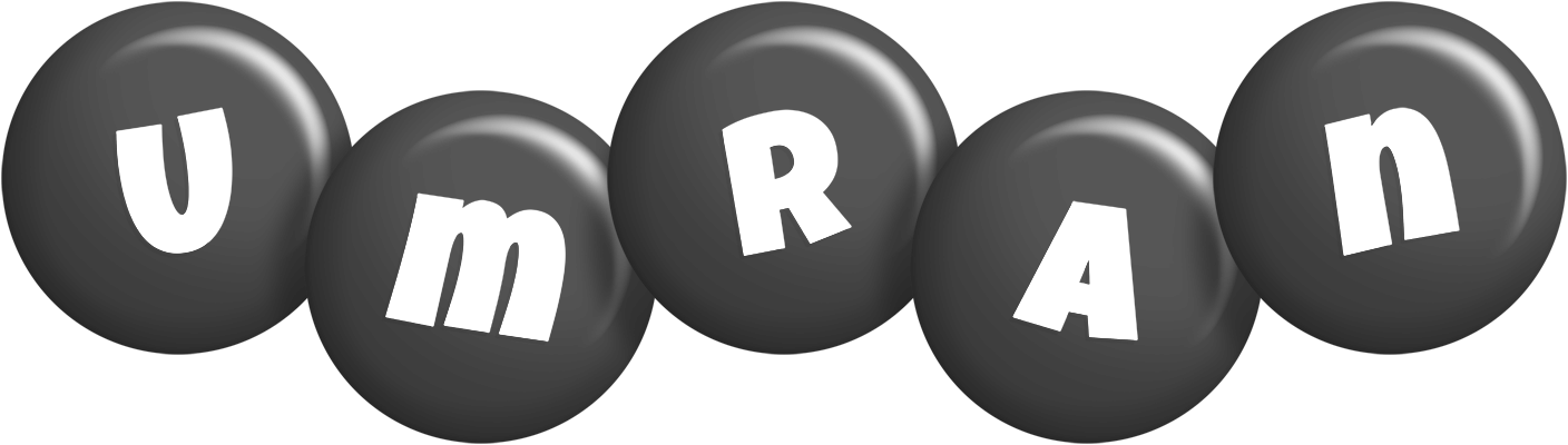 Umran candy-black logo