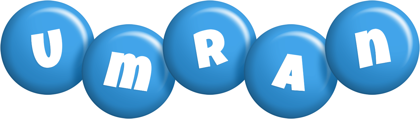 Umran candy-blue logo