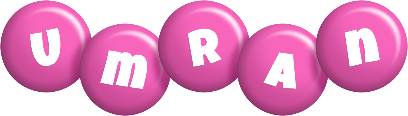 Umran candy-pink logo